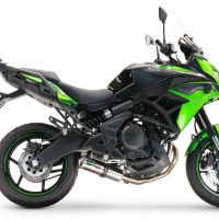 Kawasaki Versys 650 2015-2016, M3 Inox , Full system exhaust, including removable db killer  