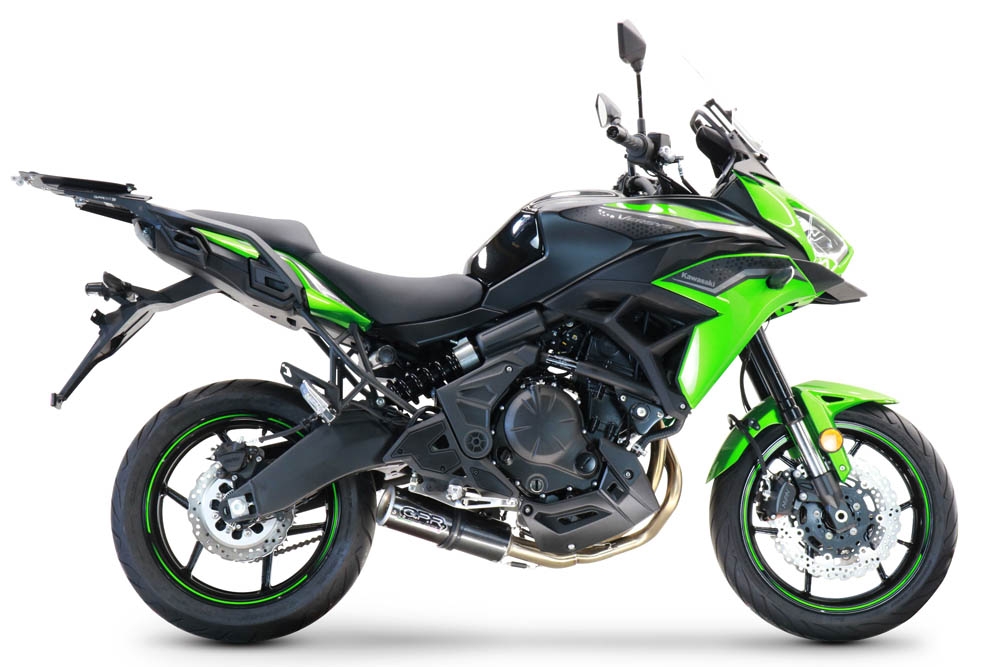 Kawasaki Versys 650 2023-204, M3 Poppy , Full system exhaust, including removable db killer 