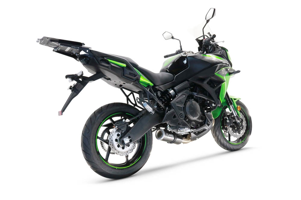 Kawasaki Versys 650 2023-204, M3 Poppy , Full system exhaust, including removable db killer 