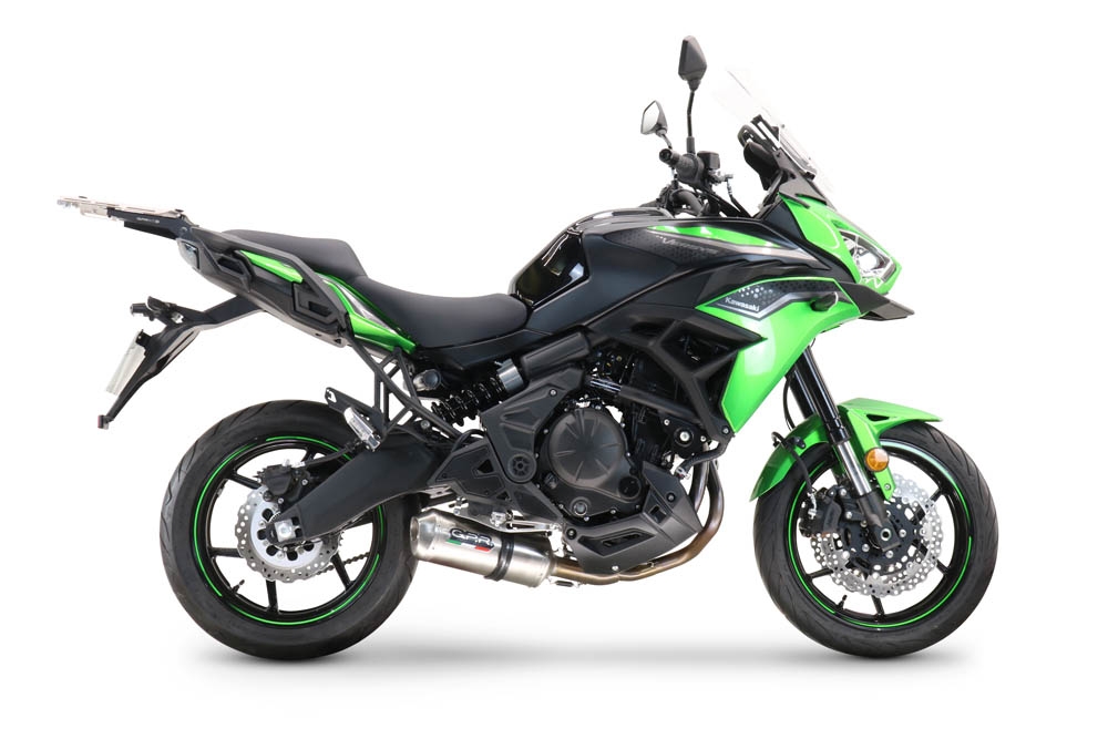 Kawasaki Versys 650 2015-2016, Satinox , Full system exhaust, including removable db killer  