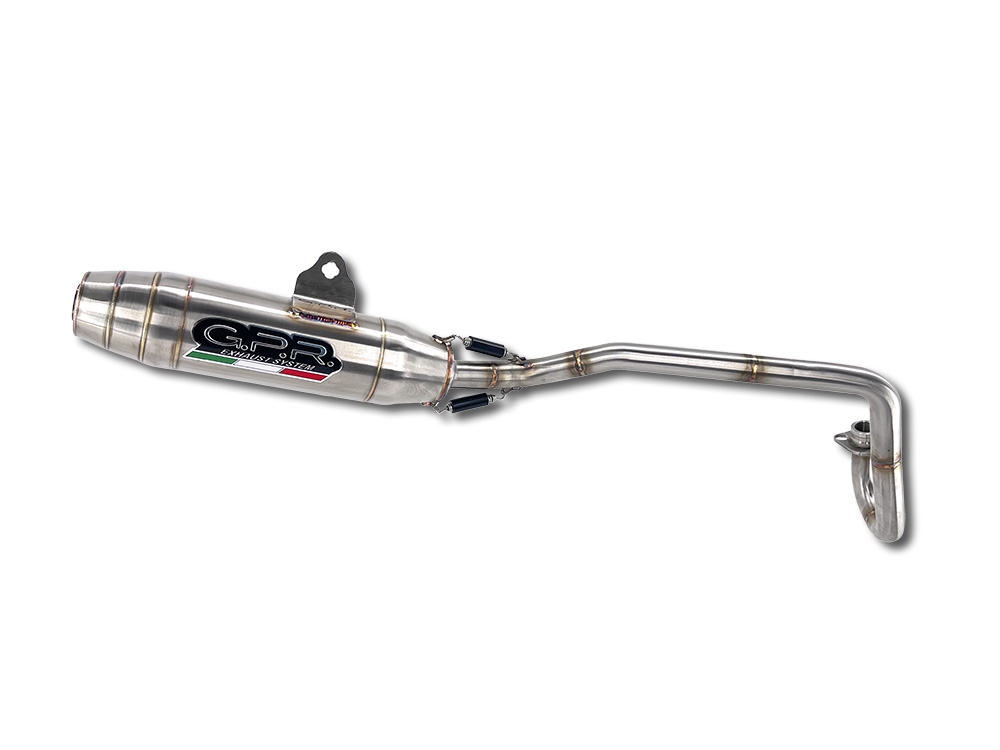 Suzuki DR-Z 110 2003-2024, Deeptone Inox, Full system exhaust, including removable db killer/spark arrestor 