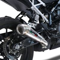 Ktm RC 125 2021-2024, Powercone Evo, Slip-on exhaust including removable db killer and link pipe 