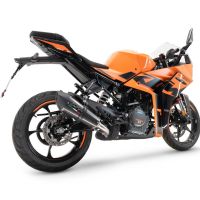 Ktm RC 125 2021-2024, GP Evo4 Titanium, Slip-on exhaust including removable db killer and link pipe 