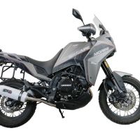 Moto Morini X-CAPE 650 2021-2023, Albus Ceramic, Mid-Full system exhaust including removable db killer 