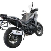 Moto Morini X-CAPE 650 2021-2023, Albus Ceramic, Mid-Full system exhaust including removable db killer 