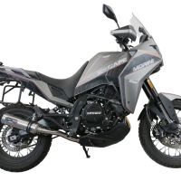 Moto Morini X-CAPE 650 2021-2023, M3 Inox , Mid-Full system exhaust including removable db killer 