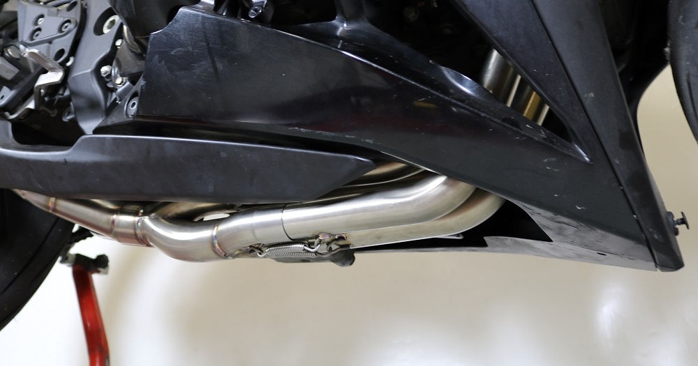 GPR exhaust compatible with  Kawasaki Ninja 1000 Sx 2021-2023, Decatalizzatore, Decat pipe 