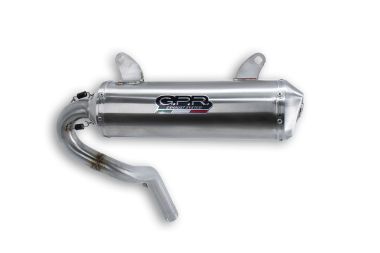 Can Am Outlander 450 L DPS 2015-2016, Satinox , Slip-on exhaust including removable db killer, link pipe and catalyst 