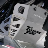 GPR exhaust compatible with  Yamaha Tenere 700 2019-2020, Decatalizzatore + Paracoppa Titanio, Decat pipe more titanium skid plate 