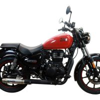 Royal Enfield Meteor 350 2021-2023, Deeptone Inox, Slip-on exhaust including link pipe 