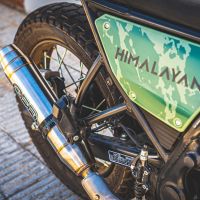 Royal Enfield Himalayan 410 2021-2024, Deeptone Inox, Slip-on exhaust including link pipe 