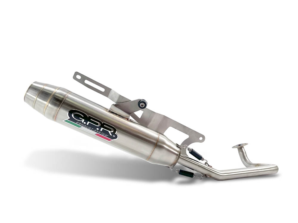 Honda Ruckus NPS50 2003-2024, Deeptone Inox, Full system exhaust, including removable db killer 