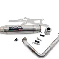 Honda Ruckus NPS50 2003-2024, Deeptone Inox, Full system exhaust, including removable db killer 