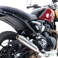 Triumph Speed 400 2023-2025, Deeptone Inox, Slip-on exhaust including removable db killer and link pipe 