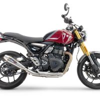 Triumph Speed 400 2023-2025, Ultracone, Slip-on exhaust including removable db killer and link pipe 