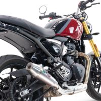 Triumph Scrambler 400 X 2023-2025, Ultracone, Slip-on exhaust including removable db killer and link pipe 