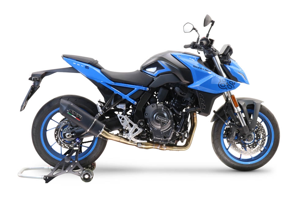 Suzuki Gsx-8R 2022-2024, Furore Nero, Full system exhaust, including removable db killer 