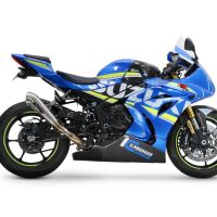 Suzuki GSX-R1000 R 2021-2024, Powercone Evo, Slip-on exhaust including removable db killer and link pipe 