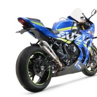 Suzuki GSX-R1000 R 2021-2024, Powercone Evo, Slip-on exhaust including removable db killer and link pipe 