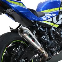 Suzuki GSX-R1000 R 2017-2020, Powercone Evo, Slip-on exhaust including removable db killer and link pipe 