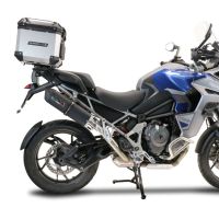 Triumph Tiger 1200 Gt - Rally 2022-2024, Furore Evo4 Nero, Slip-on exhaust including removable db killer and link pipe 