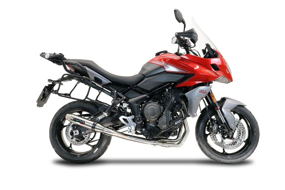 Triumph Tiger Sport 660 2022-2024, Deeptone Inox, Full system exhaust, including removable db killer 