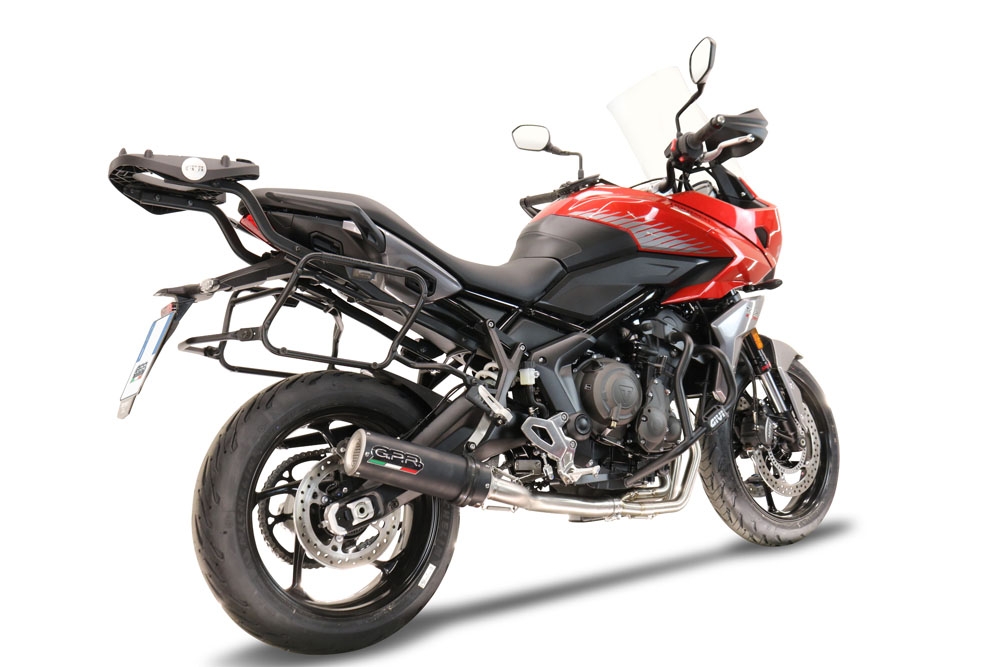 Triumph Tiger Sport 660 2022-2024, M3 Black Titanium, Full system exhaust, including removable db killer 