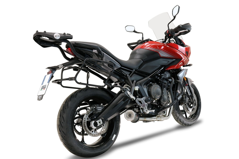 Triumph Tiger Sport 660 2022-2024, M3 Black Titanium, Full system exhaust, including removable db killer 