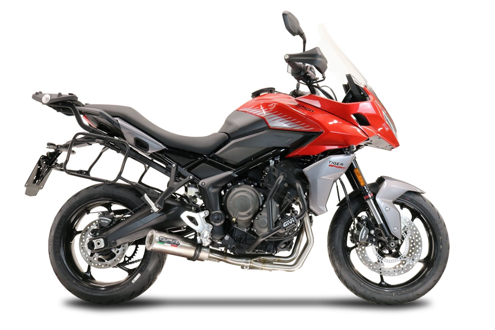 Triumph Tiger Sport 660 2022-2024, M3 Inox , Full system exhaust, including removable db killer 