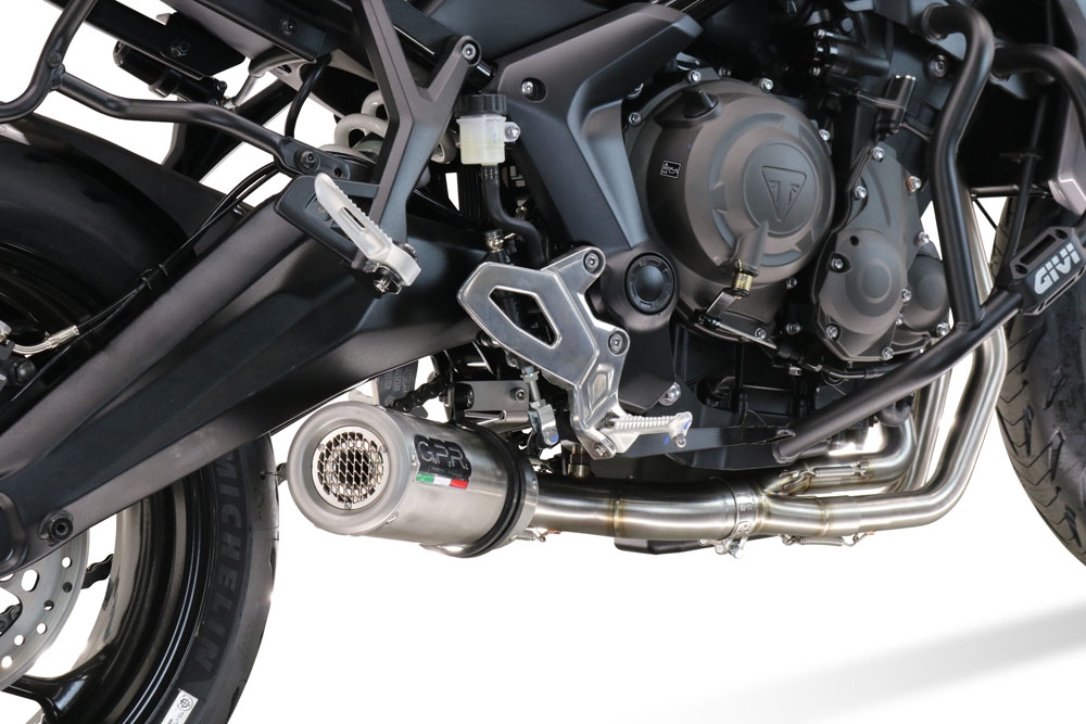 Triumph Tiger Sport 660 2022-2024, M3 Inox , Full system exhaust, including removable db killer 