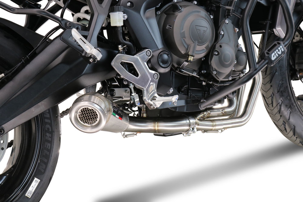 Triumph Tiger Sport 660 2022-2024, Powercone Evo, Full system exhaust, including removable db killer 