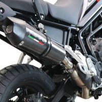 Triumph Tiger 850 2020-2024, GP Evo4 Poppy, Slip-on exhaust including removable db killer and link pipe 