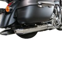 Kawasaki Vulcan VN 1700 Voyager ABS 2011-2016, Maxy Deeptone Cruiser, Dual slip-on including removable db killers and link pipes 