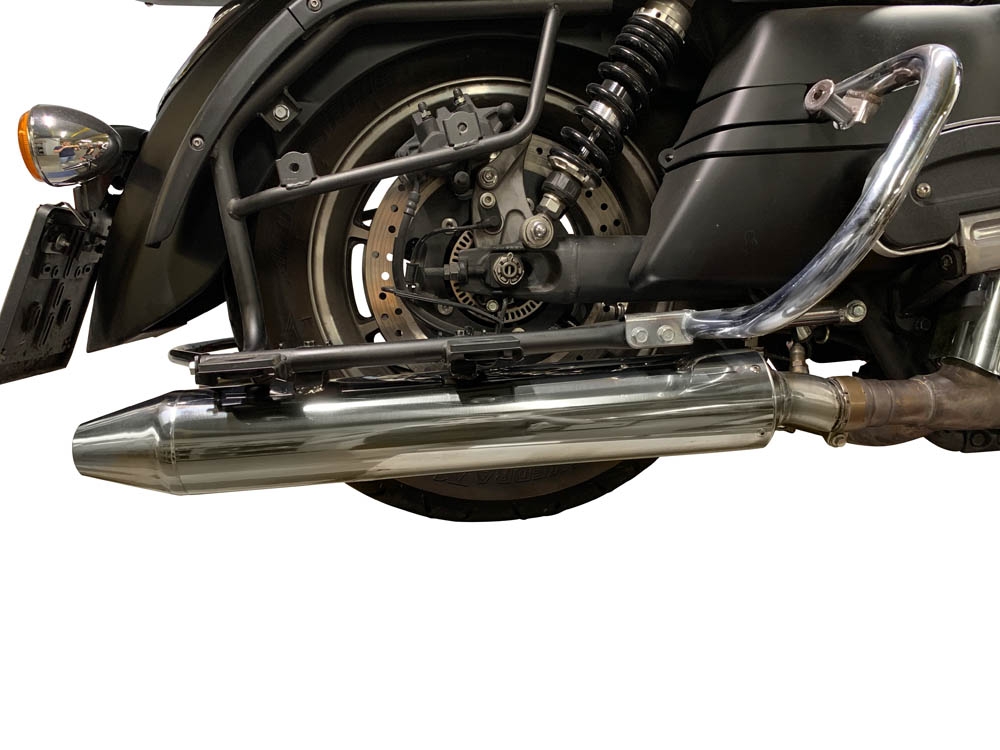 Kawasaki Vulcan VN 1700 Voyager ABS 2011-2016, Maxy Deeptone Cruiser, Dual slip-on including removable db killers and link pipes 