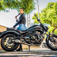 Kawasaki Vulcan 650 2014-2016, Powercone Evo, Full system exhaust, including removable db killer 