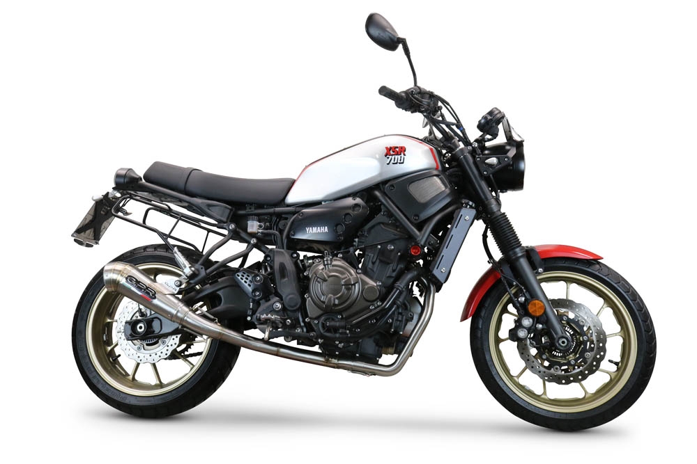 Yamaha XSR700 2021-2024, Powercone Evo, Full system exhaust, including removable db killer 