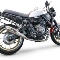 Yamaha XSR700 2021-2024, Powercone Evo, Full system exhaust, including removable db killer 