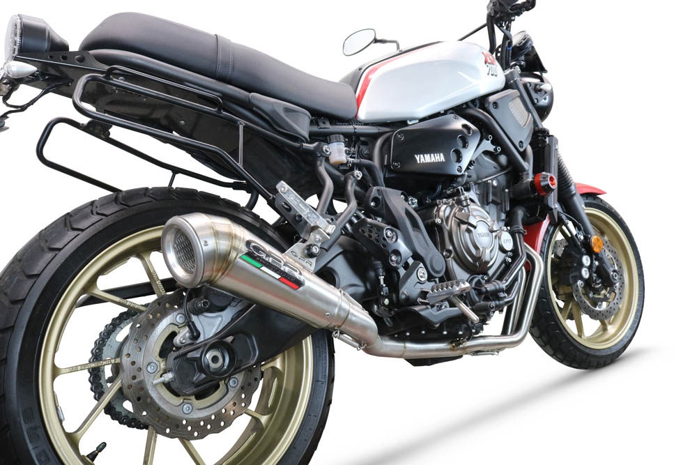 Yamaha XSR700 2021-2024, Powercone Evo, Full system exhaust, including removable db killer 