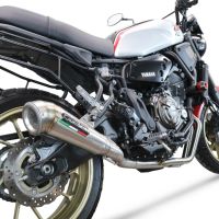 Yamaha XSR700 2021-2024, Powercone Evo, Full system exhaust, including removable db killer 