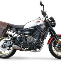 Yamaha XSR700 2021-2024, M3 Inox , Full system exhaust, including removable db killer 