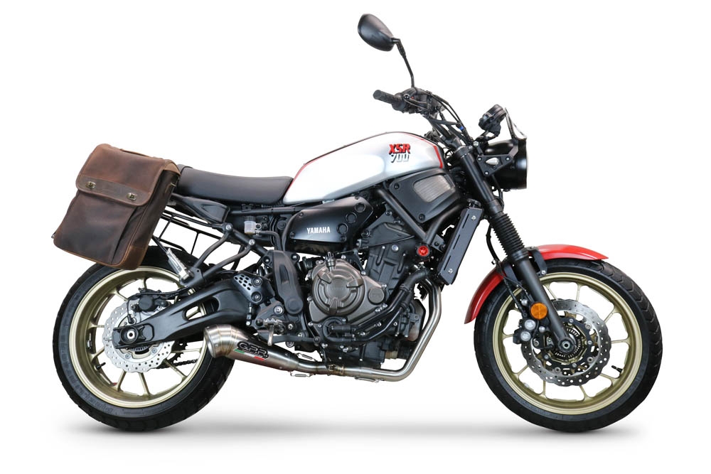 Yamaha XSR700 2021-2024, Powercone Evo, Full system exhaust, including removable db killer 