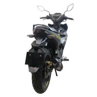 GPR exhaust compatible with  Yamaha Sniper 150 2021-2022, Furore Nero, Full system exhaust, including removable db killer 