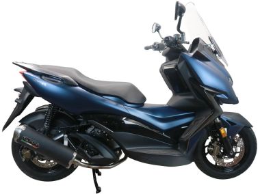 Zontes M 310 2021-2024, Evo4 Road Inox, Full system exhaust, including removable db killer 