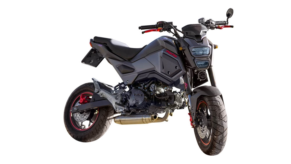 Honda Grom 125  2013-2017, Deeptone Inox, Full system exhaust 