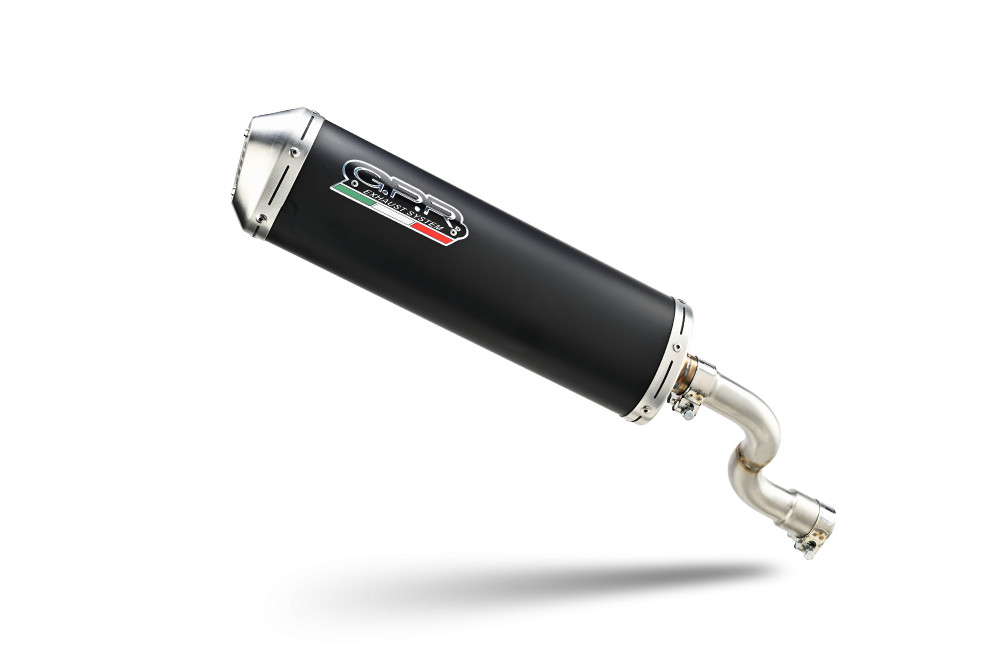 Aprilia Sx 125 2019-2020, Evo4 Road, Slip-on exhaust including removable db killer and link pipe 