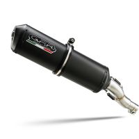 Kawasaki Versys 650 2006-2014, Ghisa , Slip-on exhaust including removable db killer and link pipe 