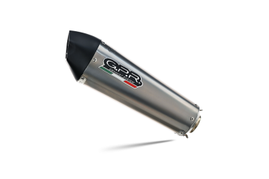 Honda CBR125R 2004-2010, Gpe Ann. titanium, Bolt-on silencer including removable db killer 