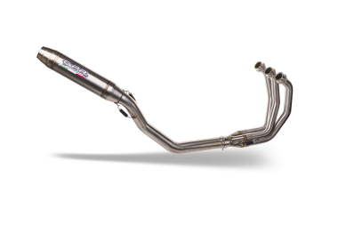 Triumph Trident 660 2021-2024, Deeptone Inox, Full system exhaust, including removable db killer 