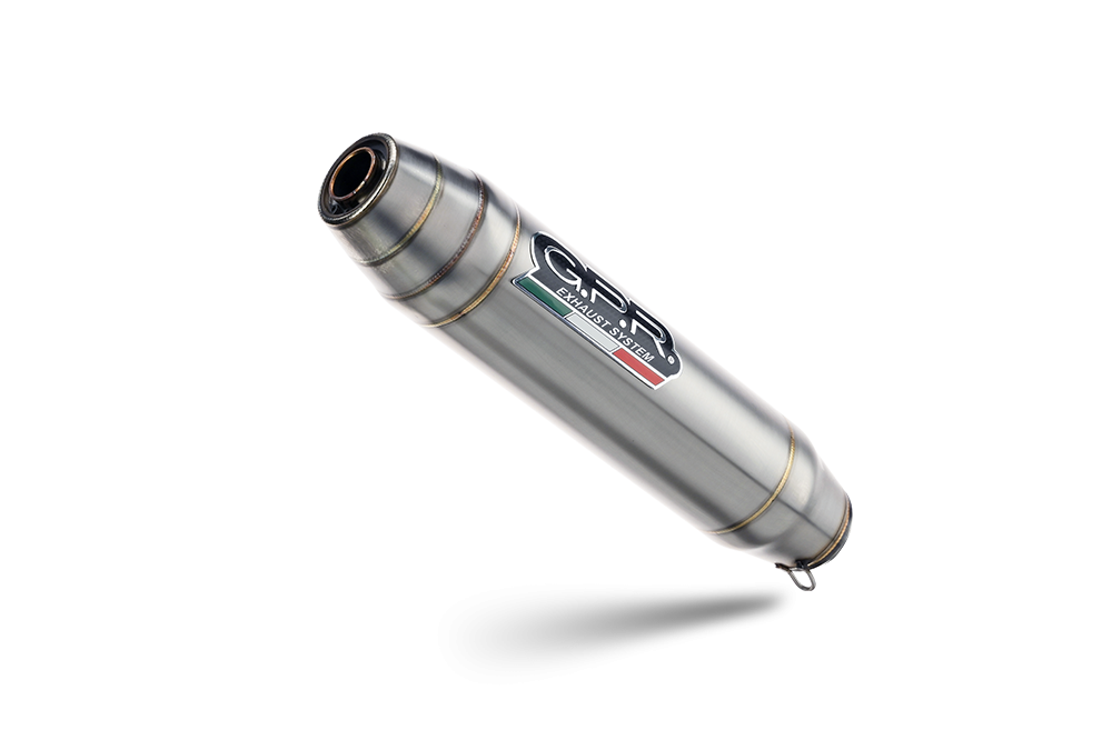 Benelli 502 C 2019-2020, Deeptone Inox, Slip-on exhaust including removable db killer and link pipe 