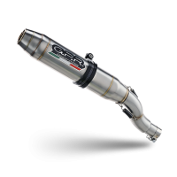 Benelli 502 C 2021-2024, Deeptone Inox, Slip-on exhaust including removable db killer and link pipe 